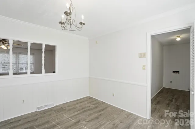 wooden floor in an empty room