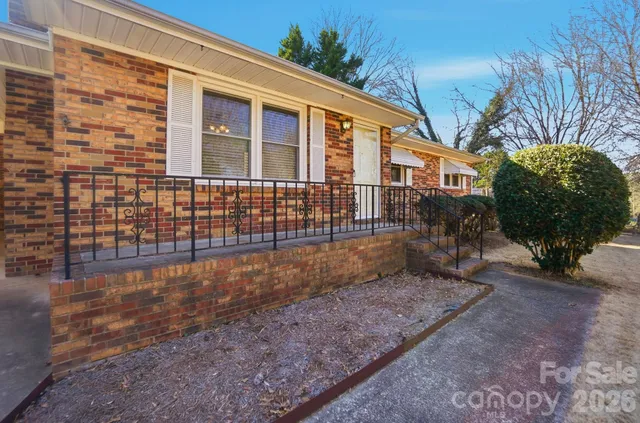 a backyard of a house