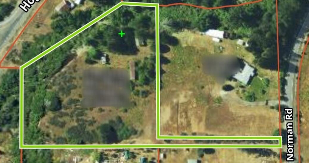 109 Norman Road Selma, OR 97538 - Photo 13 of 13 Aerial w/boundaries