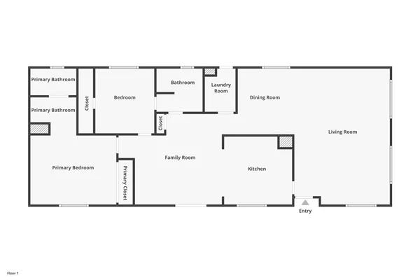 a picture of a floor plan