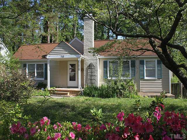 715 Edmund Street Raleigh, NC 27604 - Photo 1 of 13 a house view with a garden space