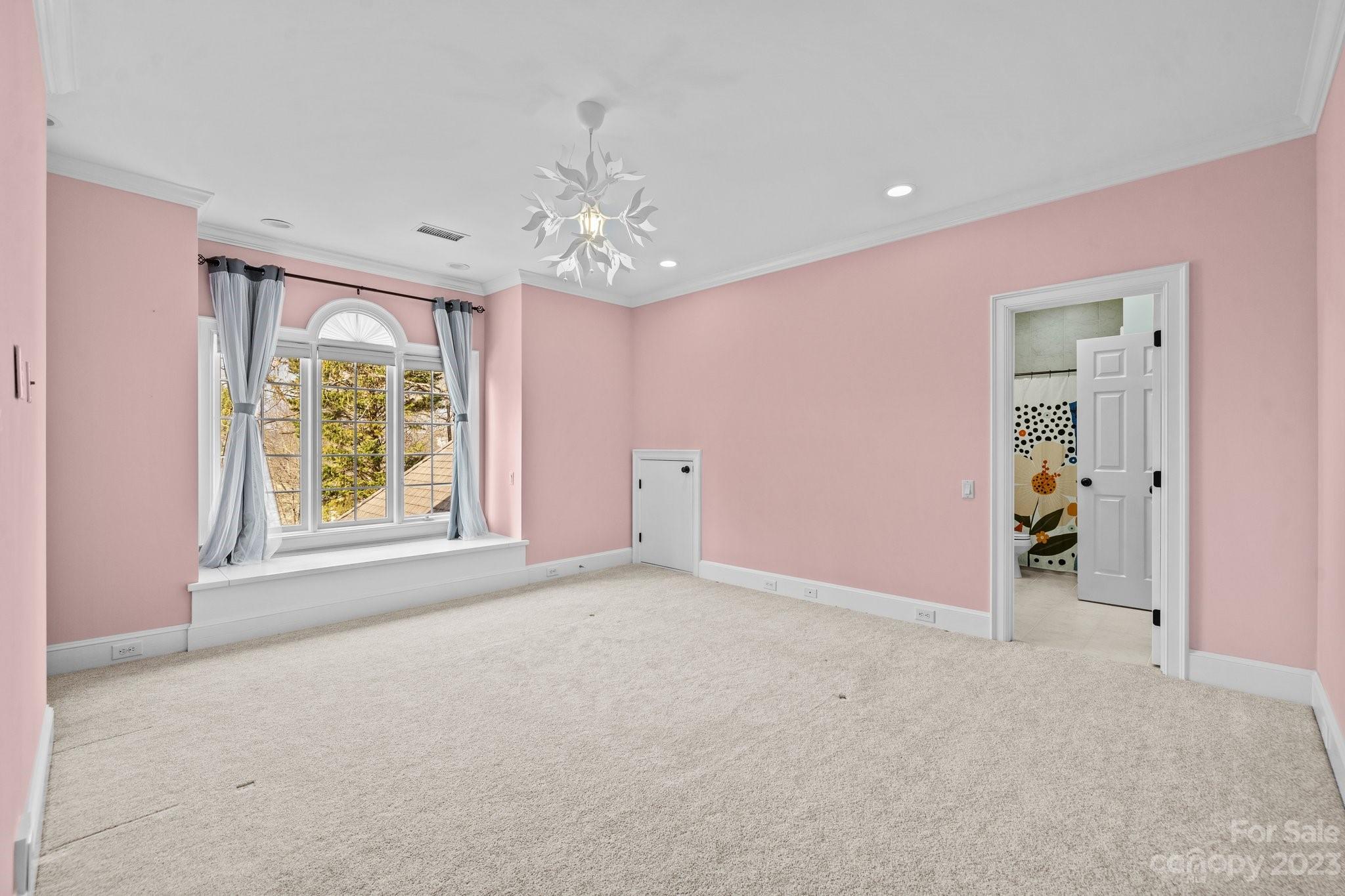 4732 Old Course Drive Charlotte, NC 28277 - Photo 33 of 48 wooden floor in an empty room with a window