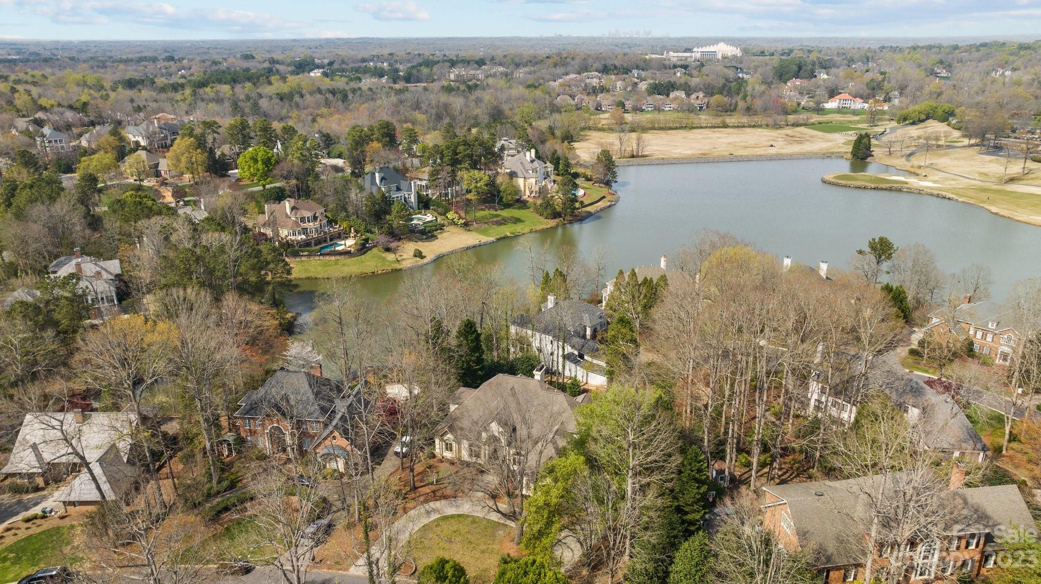 4732 Old Course Drive Charlotte, NC 28277 - Photo 46 of 48 an aerial view of ocean residential house with outdoor space