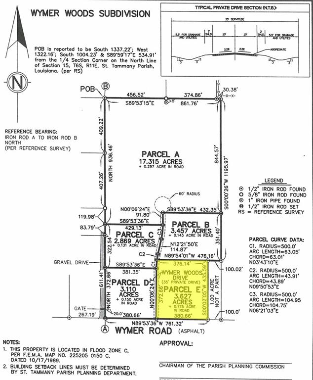 Parcel E Parcel E Wymer Road Covington, LA 70435 - Photo 2 of 6 Gallery Image 2