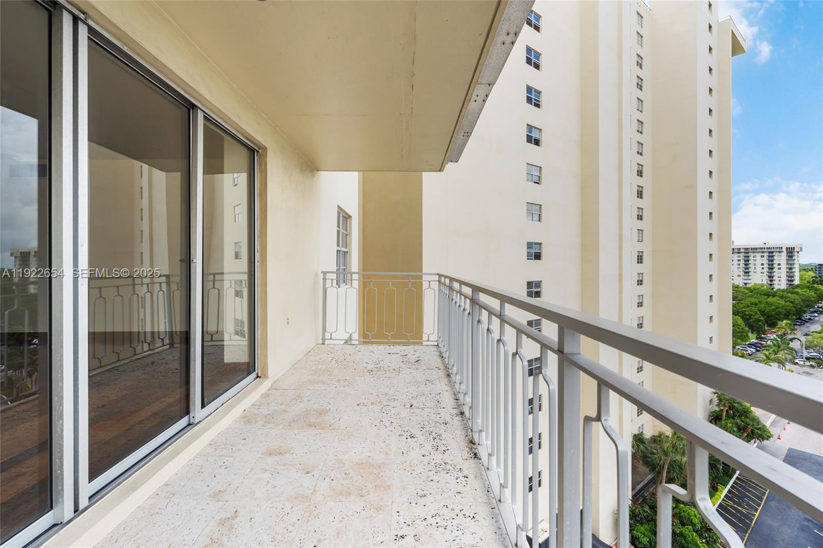 11111 Biscayne Boulevard, Unit 10H Miami, FL 33181 - Photo 13 of 22 a view of a balcony with stairs