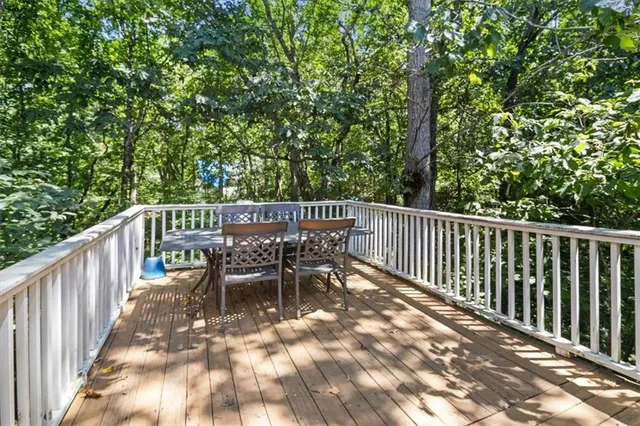 a view of chair and wooden floor