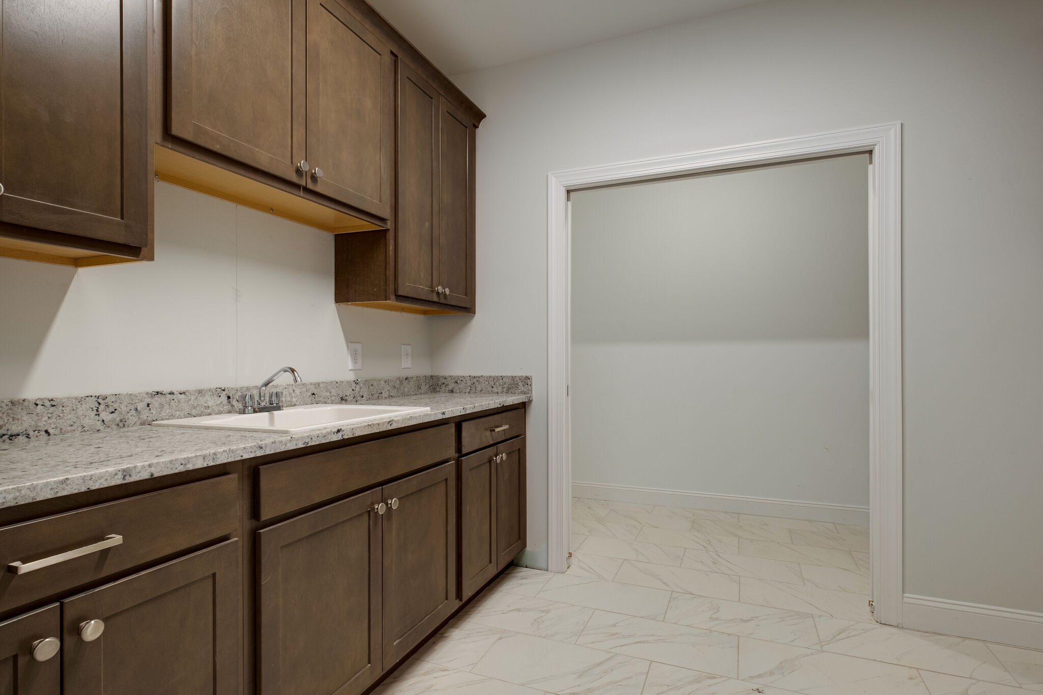 7 The Greens Springfield, TN 37172 - Photo 5 of 29 a bathroom with a granite countertop sink and a mirror