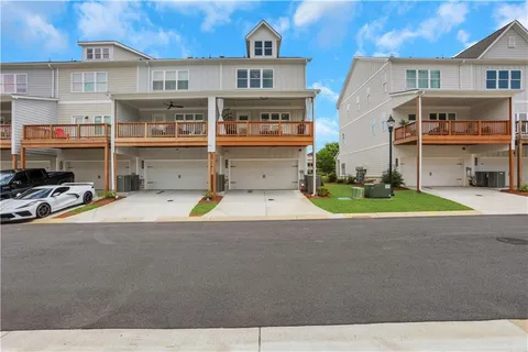 a view of multiple houses