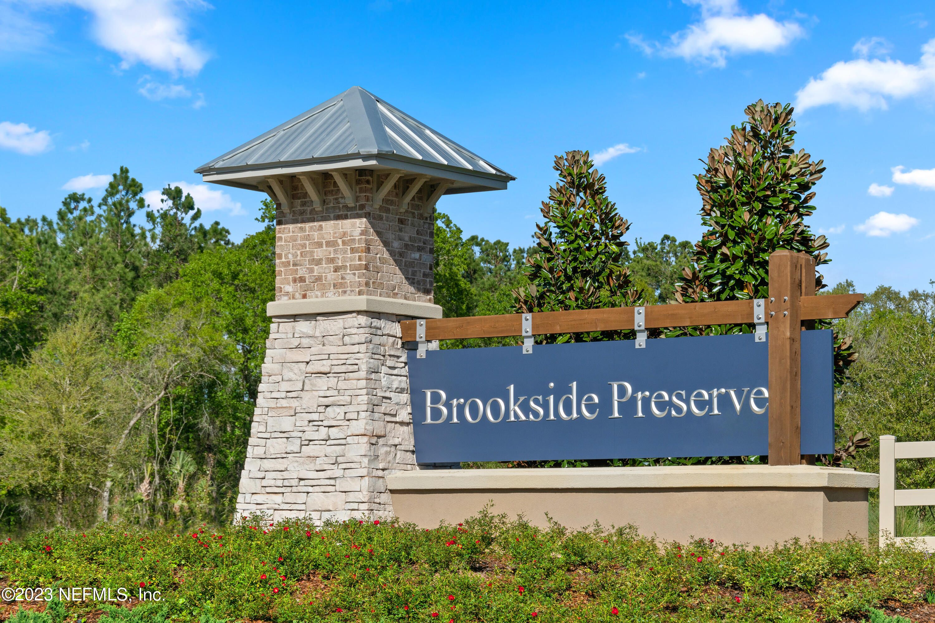 318 Rambling Brk Trail St. Johns, FL 32259 - Photo 2 of 4 a sign that is on the side of a building