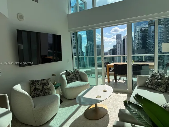 a view of a city from a balcony