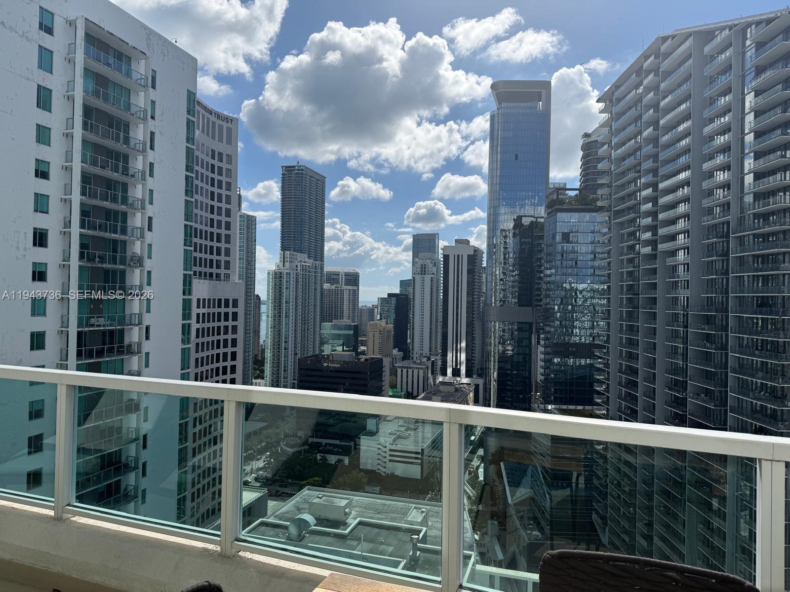41 Southeast 5th Street, Unit 2010 Miami, FL 33131 - Photo 43 of 58 a view of a city from a balcony
