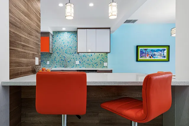 a room with furniture and window