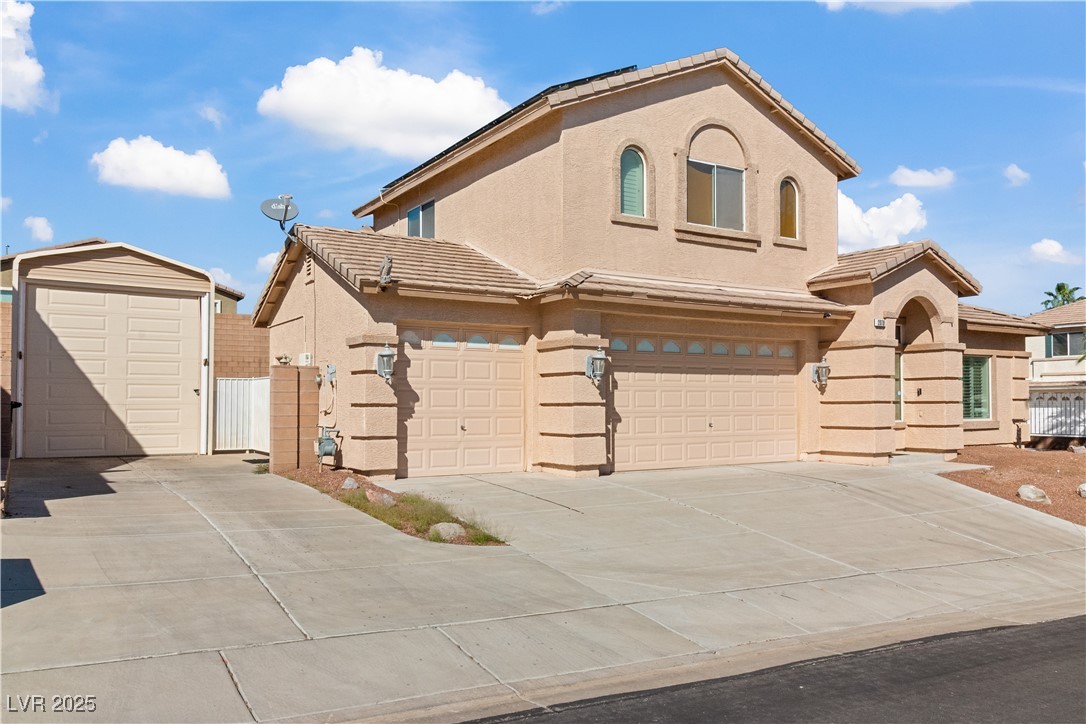 2078 Willow Bay Road Laughlin, NV 89029 - Photo 58 of 99 Mediterranean / spanish-style home tile roof, and concrete driveway
