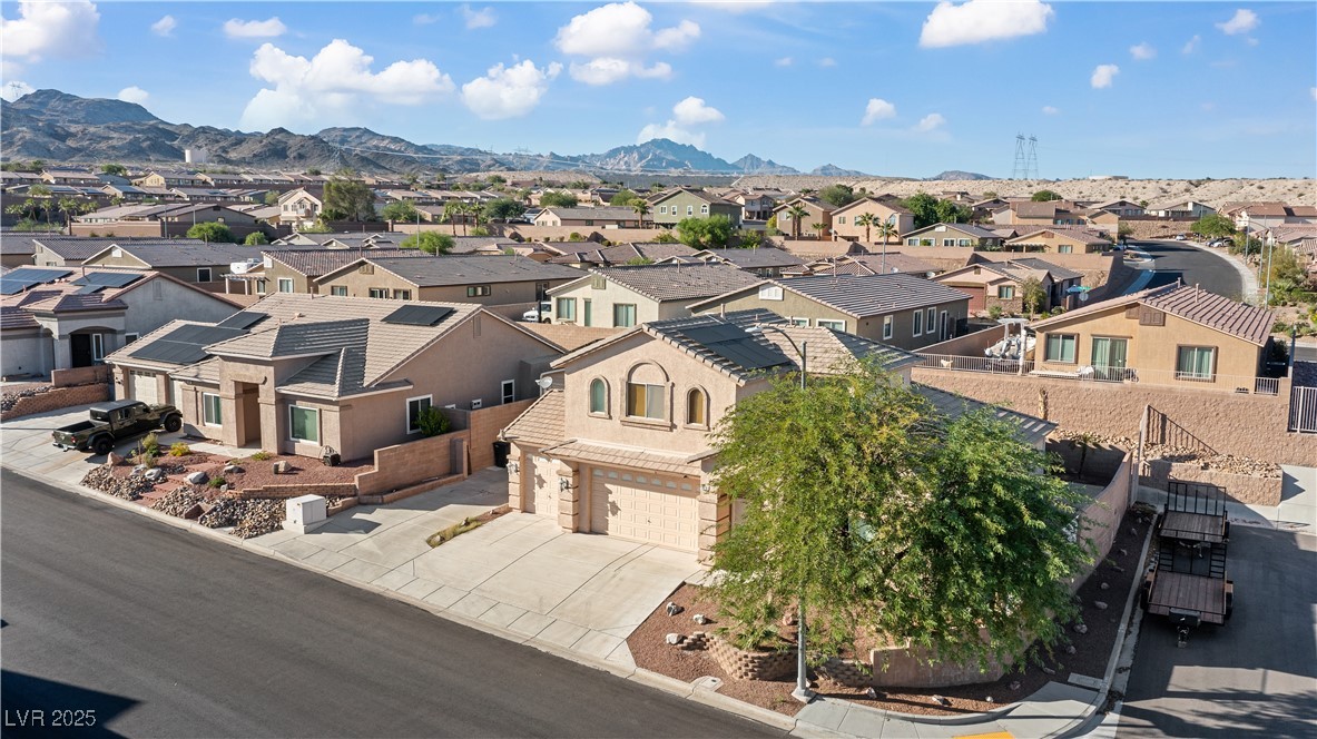 2078 Willow Bay Road Laughlin, NV 89029 - Photo 93 of 99 Aerial view of residential area featuring a mountainous background