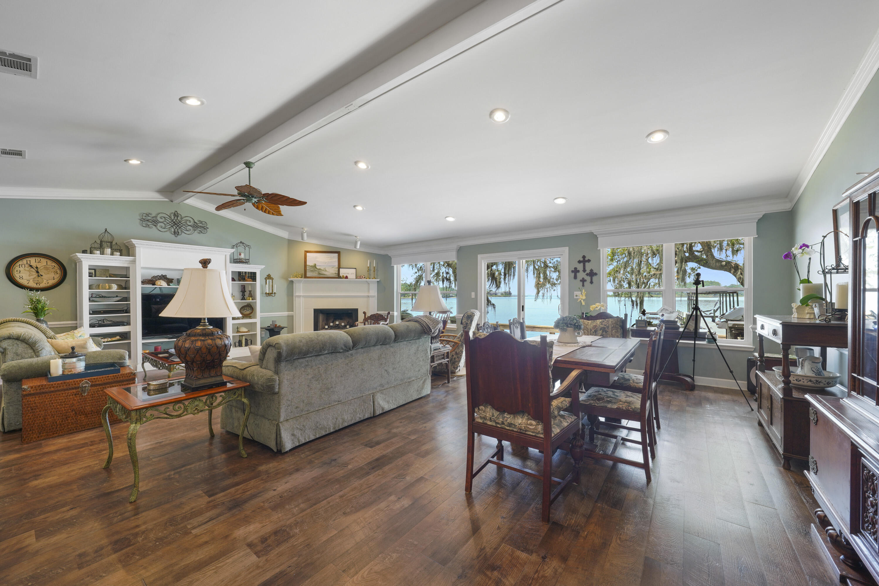 94 George Ellis Point Road Freeport, FL 32439 - Photo 19 of 63 a living room with furniture and wooden floor