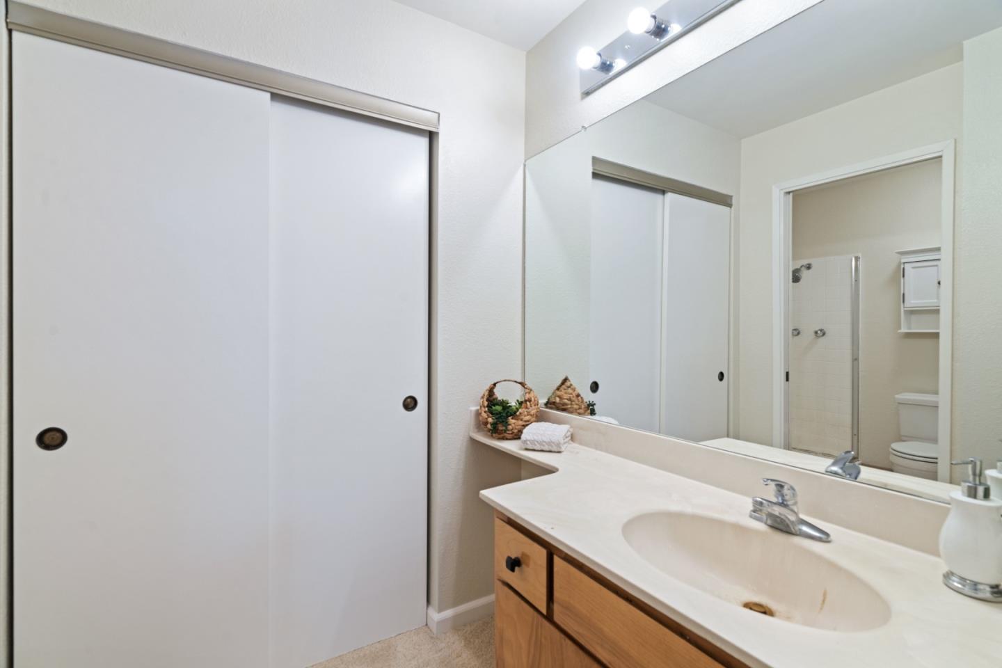818 Coyote Road San Jose, CA 95111 - Photo 18 of 39 a bathroom with a sink and mirror