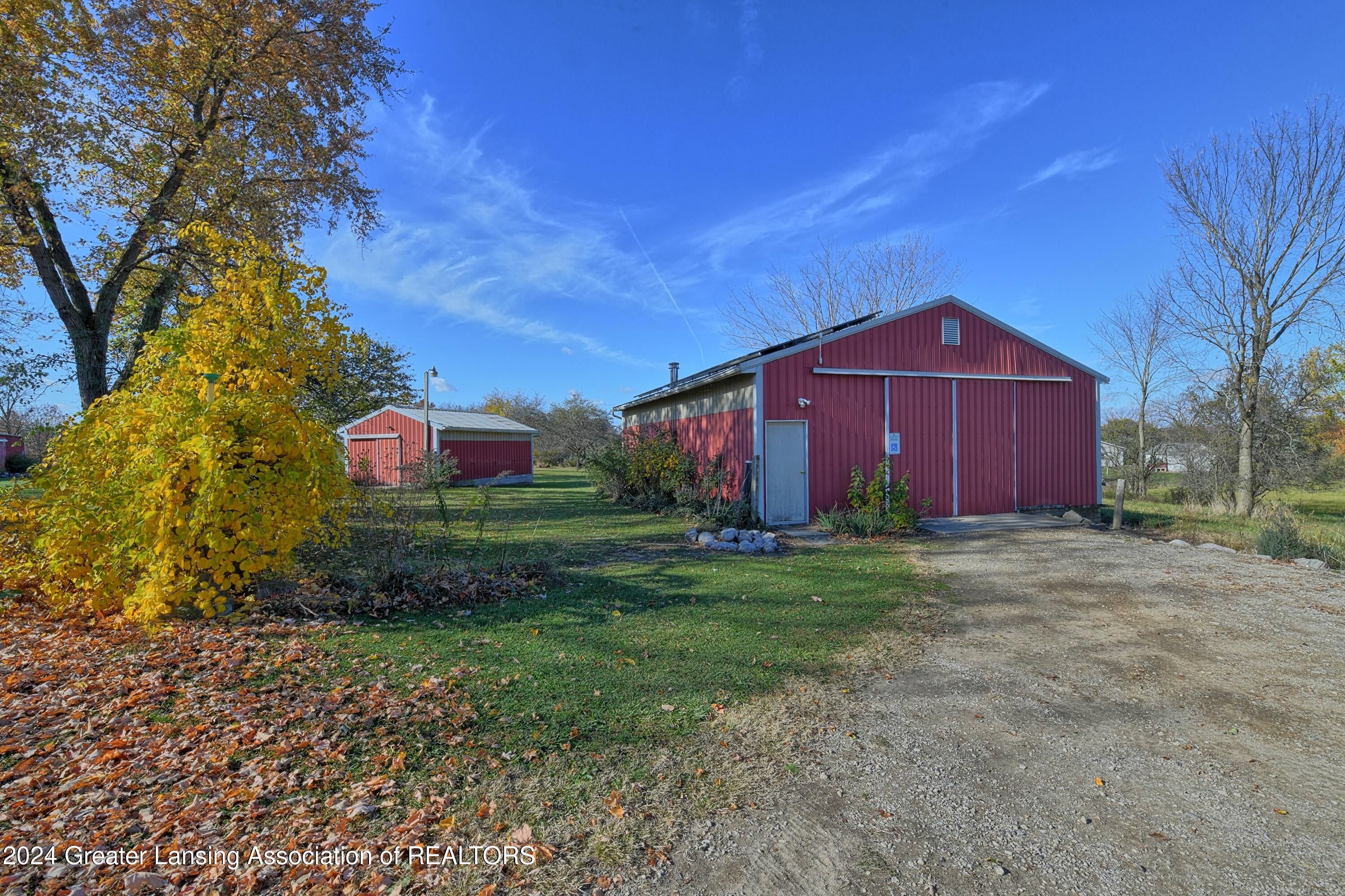 15027 West Cutler Road Portland, MI 48875 - Photo 40 of 65 Front pole barn