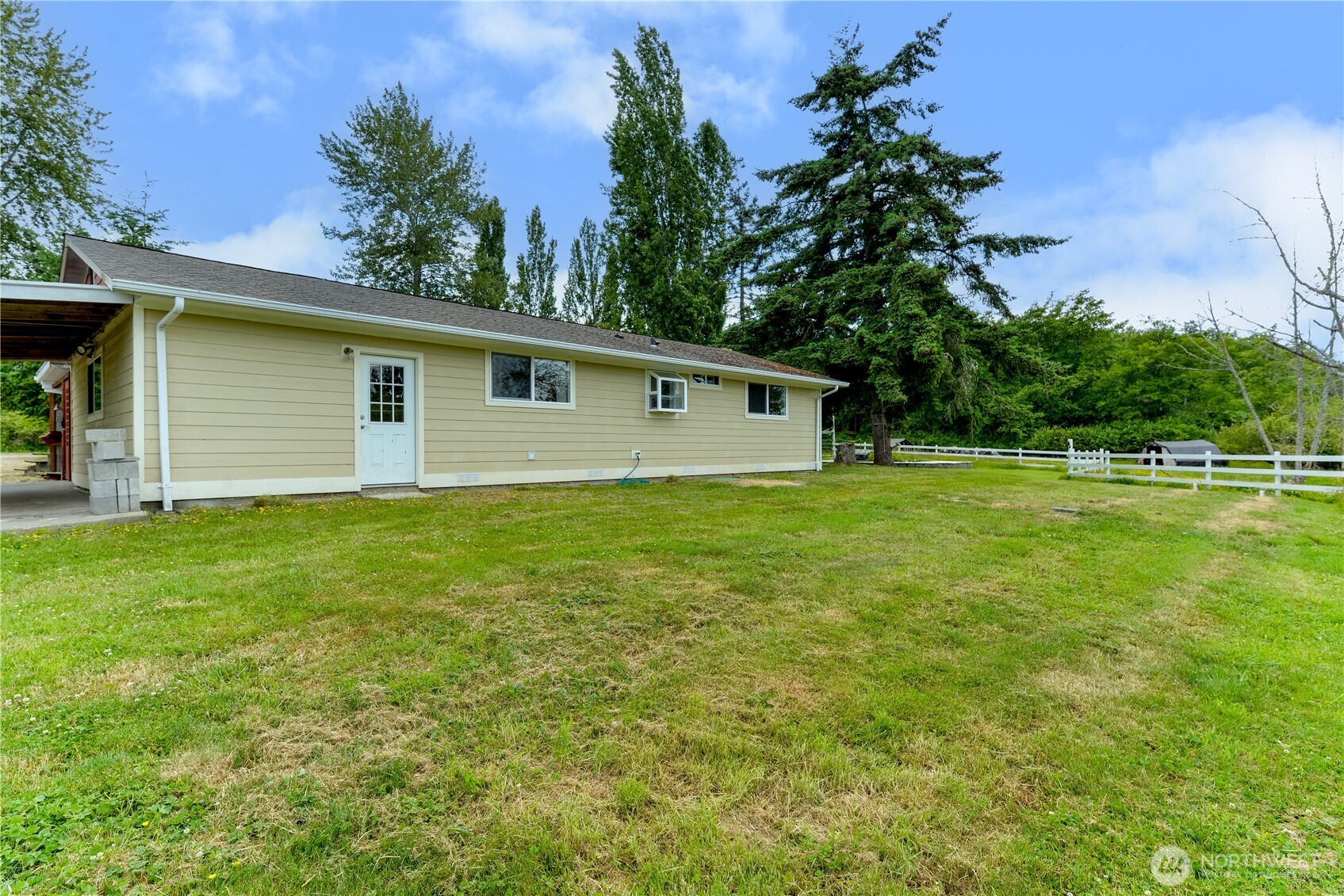 4109 South Reddick Road Port Angeles, WA 98363 - Photo 26 of 38 a house view with a garden space