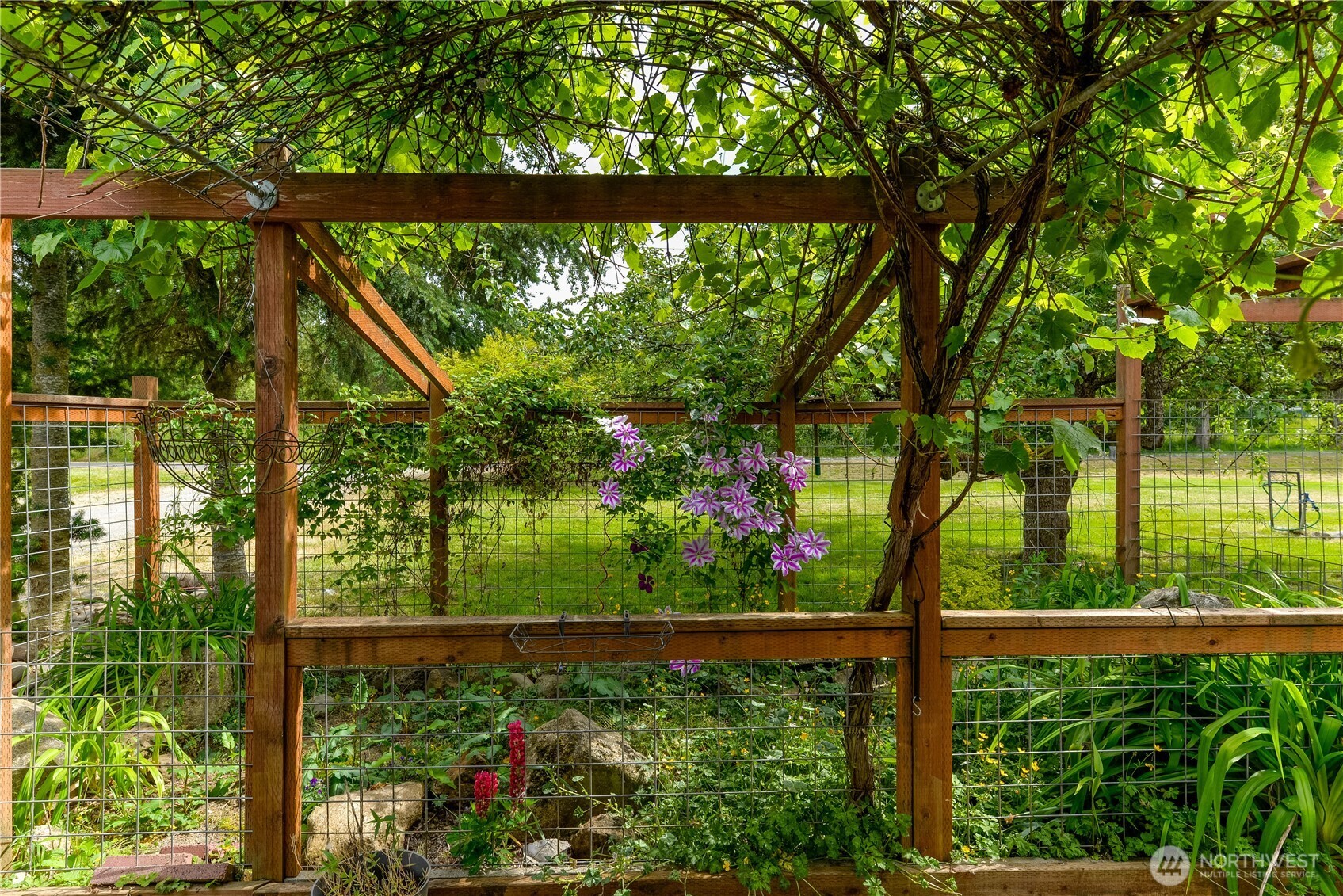 4109 South Reddick Road Port Angeles, WA 98363 - Photo 33 of 38 a view of a garden