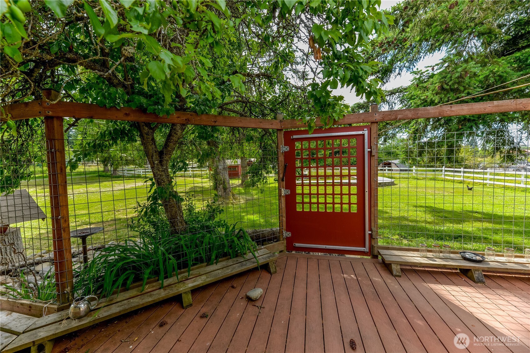 4109 South Reddick Road Port Angeles, WA 98363 - Photo 38 of 38 a view of swimming pool from a balcony