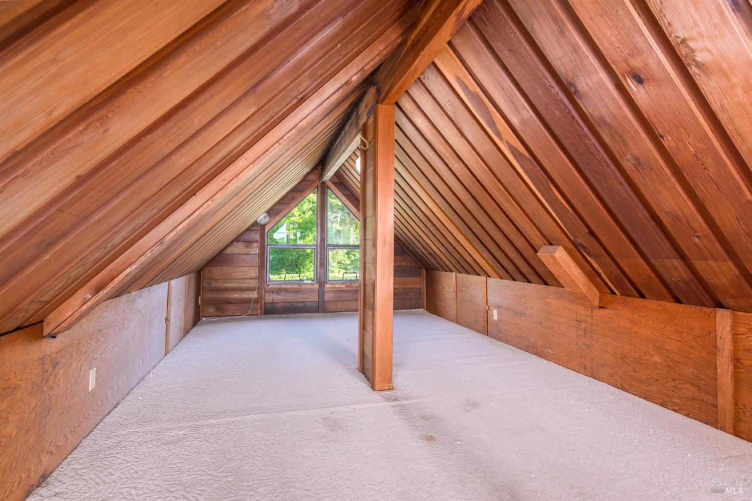 35402 Fly Cloud Road The Sea Ranch, CA 95497 - Photo 21 of 46 Loft/flex space... with views overlooking the garden area.. Beautiful wood ceilings!