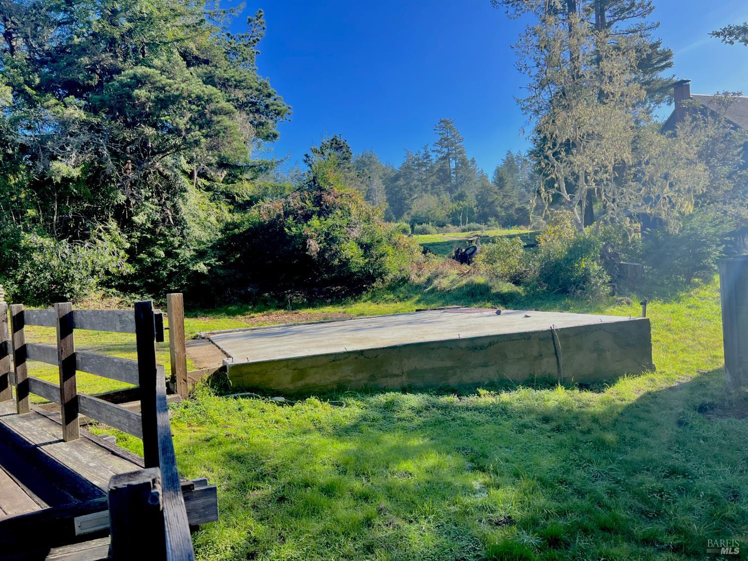 35402 Fly Cloud Road The Sea Ranch, CA 95497 - Photo 43 of 46 The original garage was removed in 2024, but the slab foundation remains and a new garage can be built if desired...