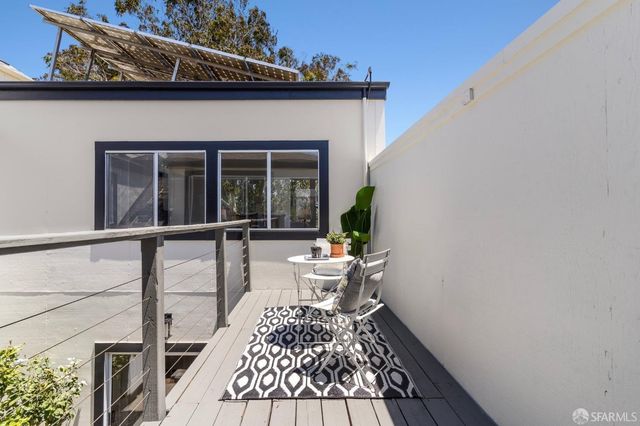 a view of front door of house