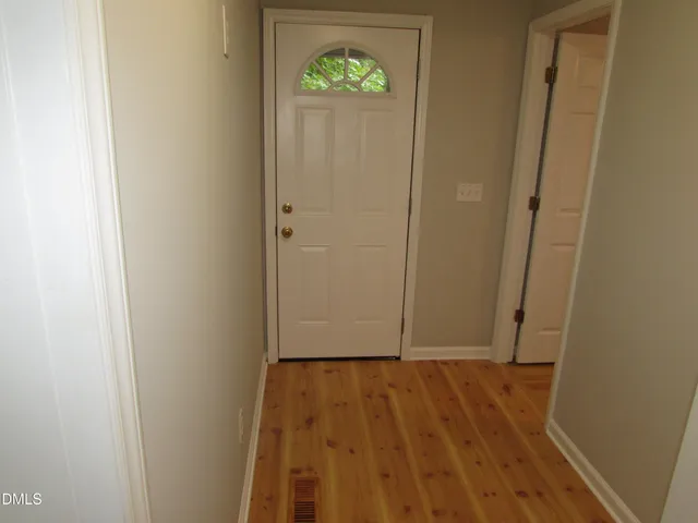 a view of wooden floor