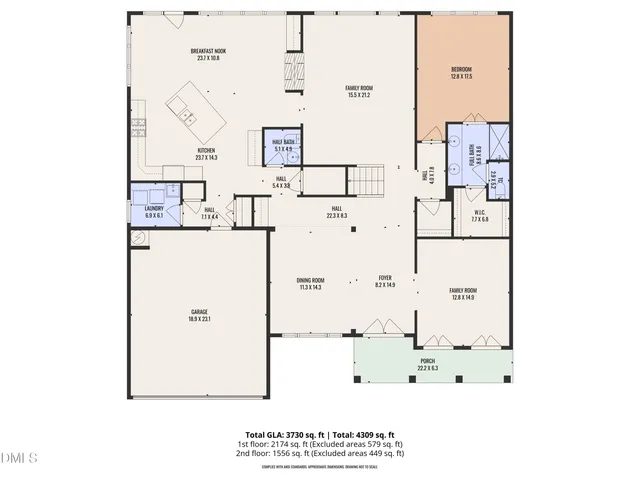 $1,050,000 | 322 Belrose Drive, Cary, NC 27513