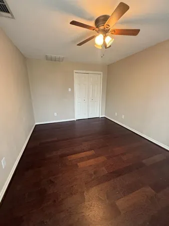wooden floor in an empty room