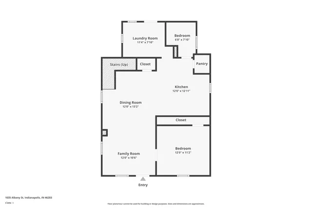 $1,595 | 1035 Albany Street, Indianapolis, IN 46203