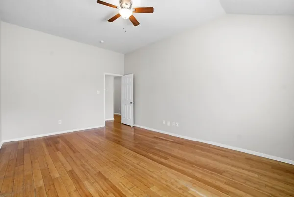 wooden floor in an empty room