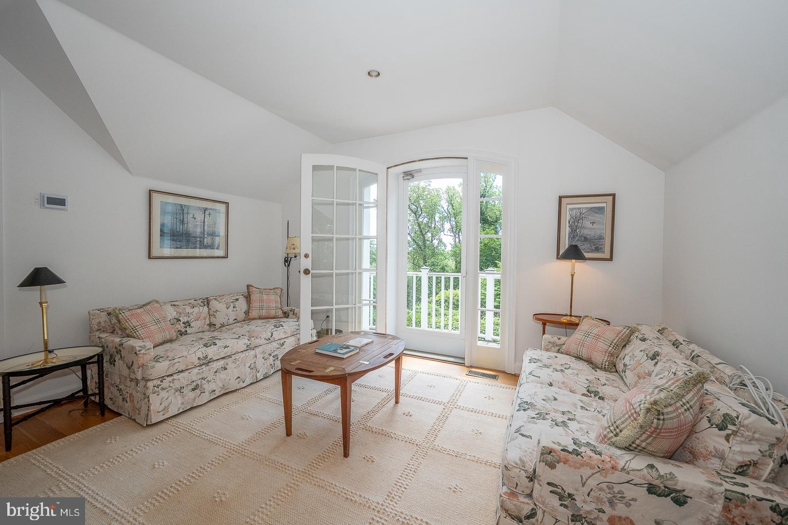 1109 Brynlawn Road Villanova, PA 19085 - Photo 83 of 93 Sitting area has doors to balcony