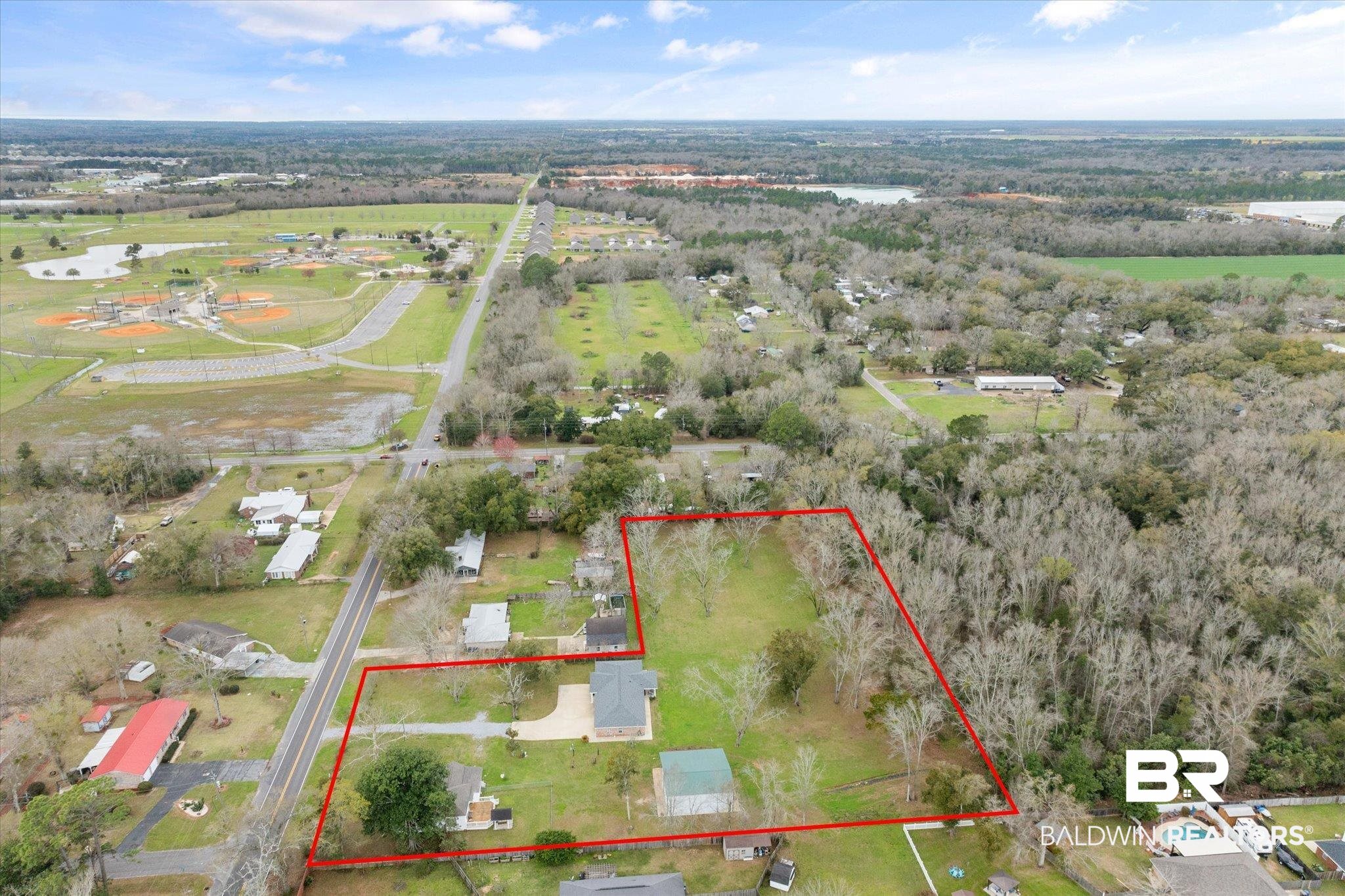 734 West Section Avenue Foley, AL 36535 - Photo 4 of 50 Aerial of Entire Property