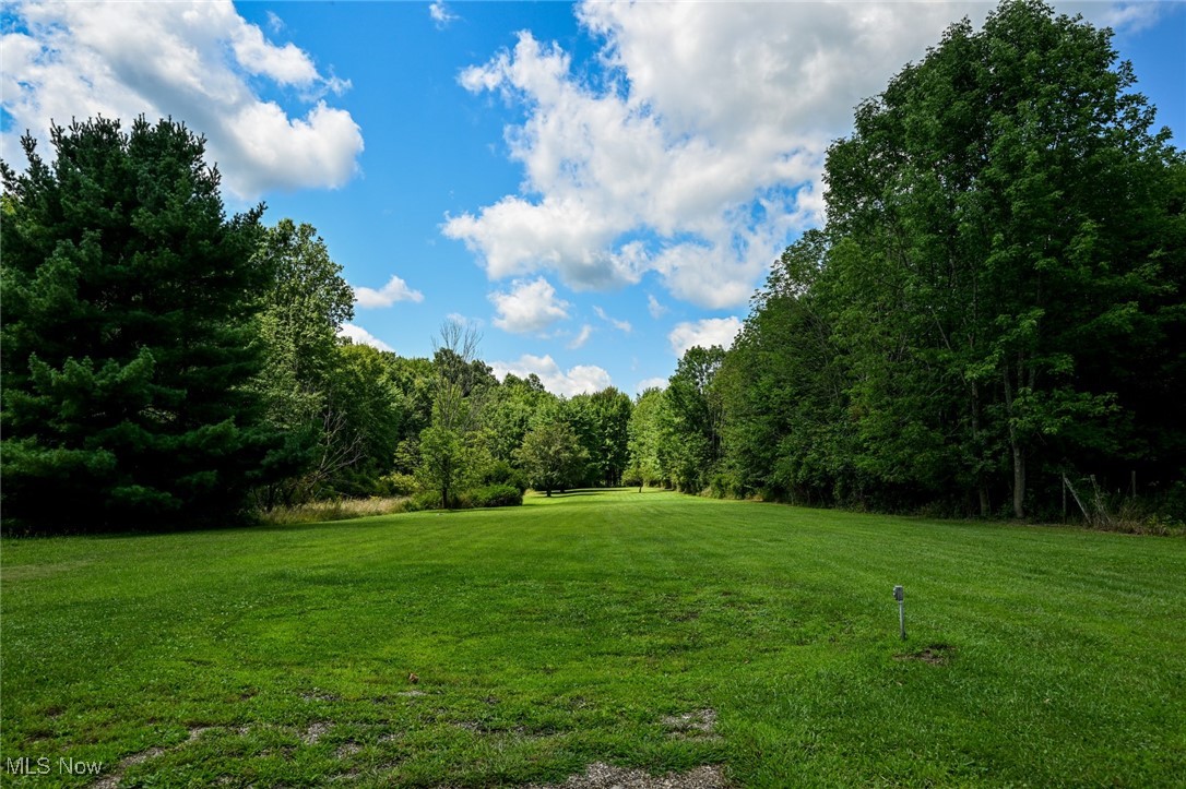 3079 Stroup Road Atwater, OH 44201 - Photo 40 of 40 Welcome to 3079 Stroup Rd, Atwater, OH 44201-9105 - The backyard extends all the way into the far tree line in the center of the picture..