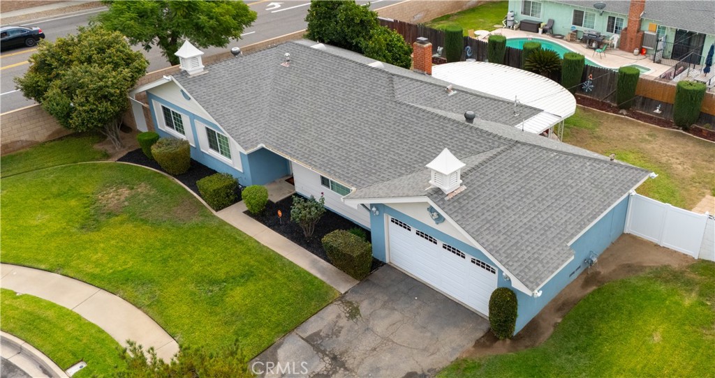 885 East Home Street Rialto, CA 92376 - Photo 3 of 26 an aerial view of a house