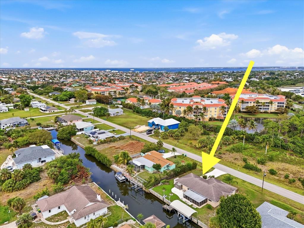 235 Pompano Terrace Punta Gorda, FL 33950 - Photo 27 of 30 an aerial view of residential houses with outdoor space