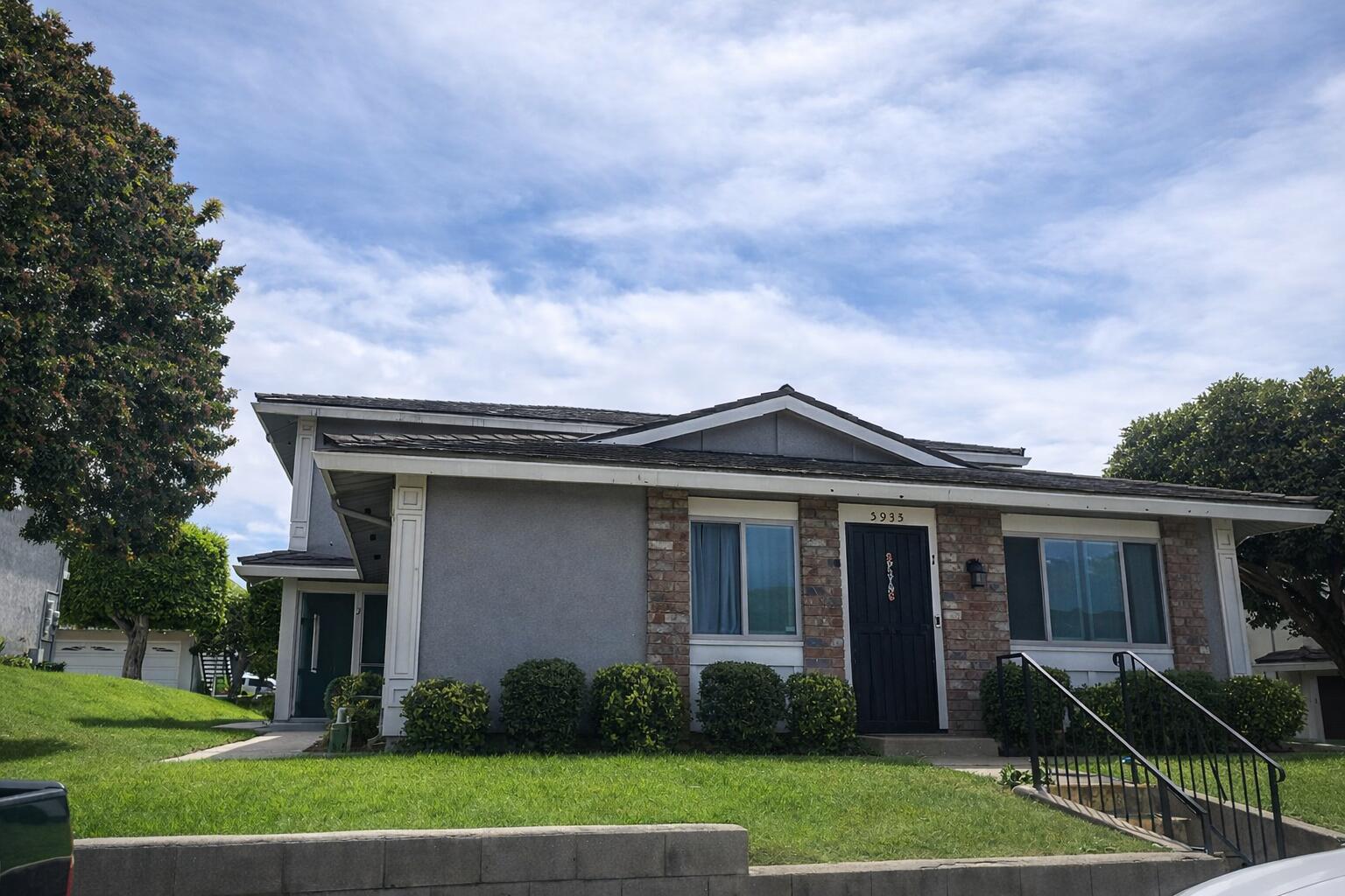 5935 Hickory Street, Unit 3 Carpinteria, CA 93013 - Photo 1 of 10 a front view of a house with a yard