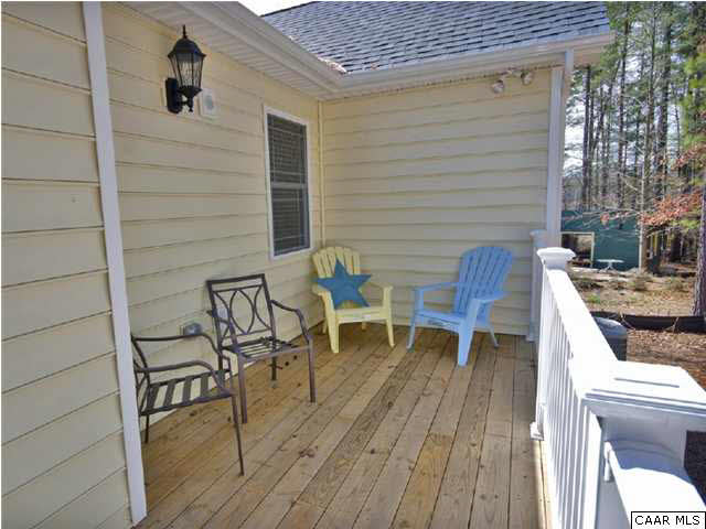 23 Stonefield Road Palmyra, VA 22963 - Photo 5 of 32 a balcony with table and chairs