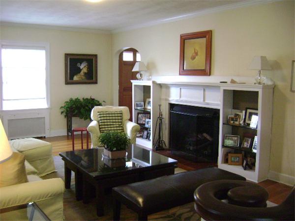 44 Sevinor Road Marblehead, MA 01945 - Photo 3 of 17 a living room with furniture and a fireplace