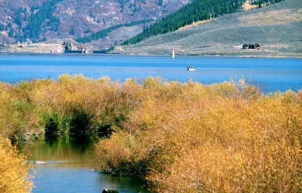 a view of swimming pool with an outdoor space and seating area