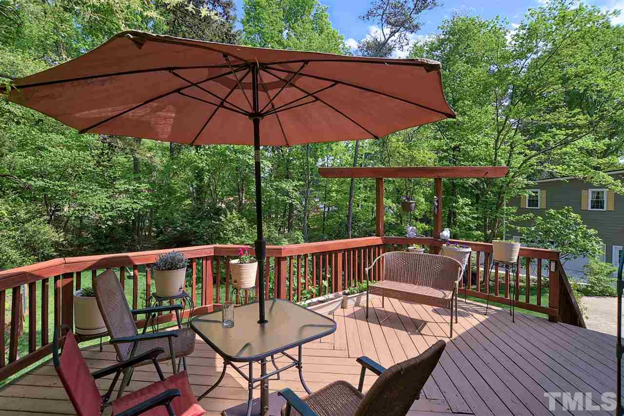 6712 Perkins Drive Raleigh, NC 27612 - Photo 24 of 30 Deck is off Kitchen. 16 x 12.5 (200 s.f.)