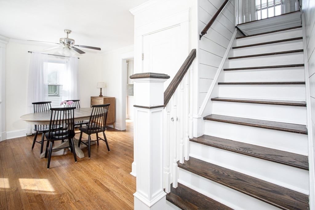32 Oakland Street Fall River, MA 02720 - Photo 26 of 35 a view of entryway and hall with wooden floor