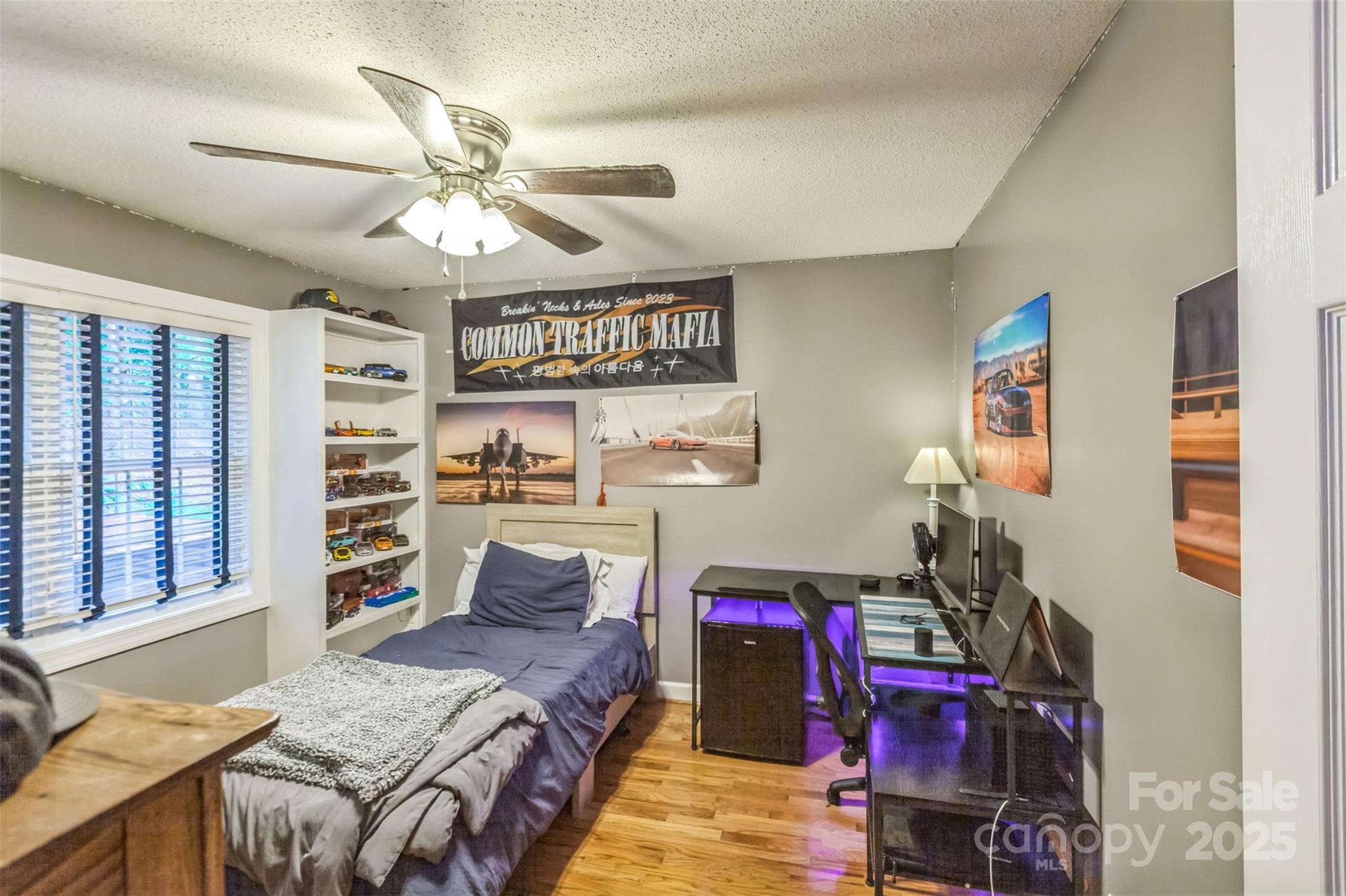 150 Marys Lane Rutherfordton, NC 28139 - Photo 19 of 35 a bedroom with furniture and a chandelier