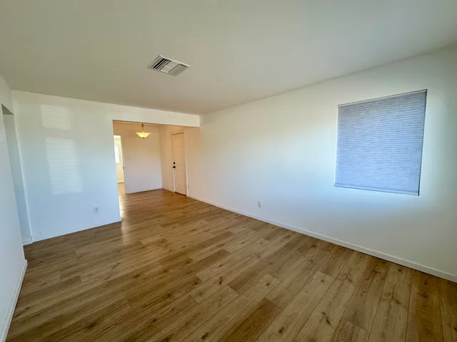 wooden floor in an empty room