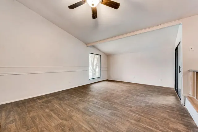 wooden floor in an empty room