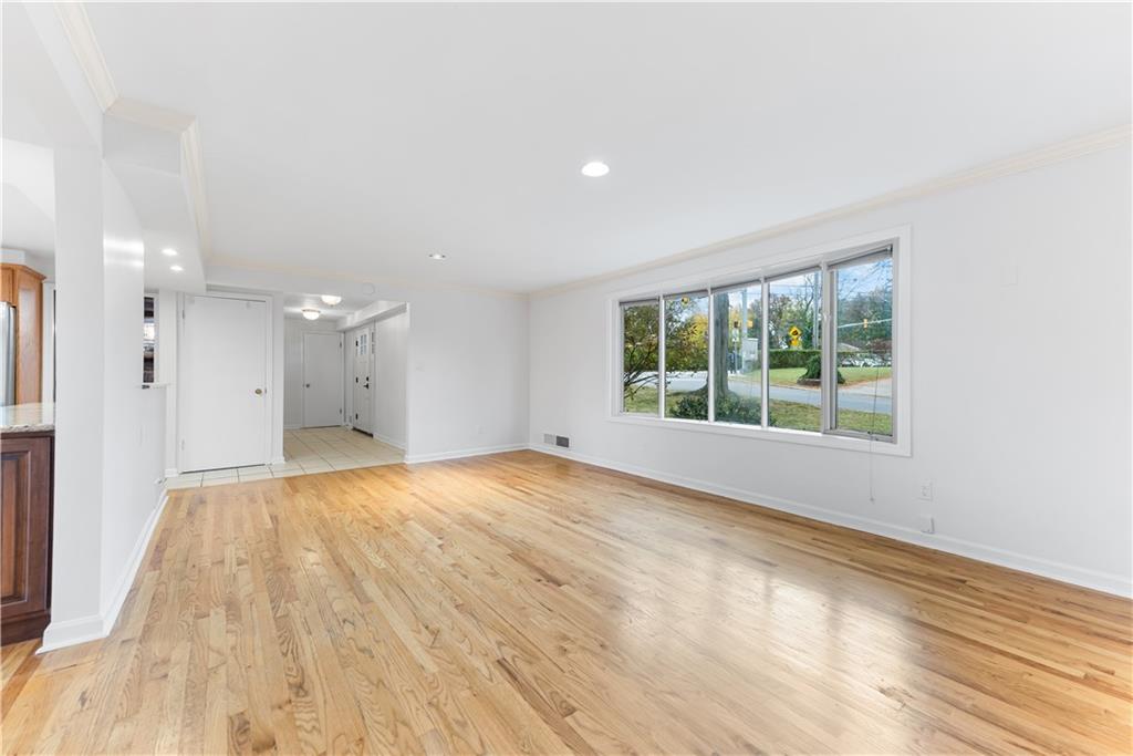2 Carleton Drive Pittsburgh, PA 15243 - Photo 7 of 35 a view of an empty room with wooden floor and a window