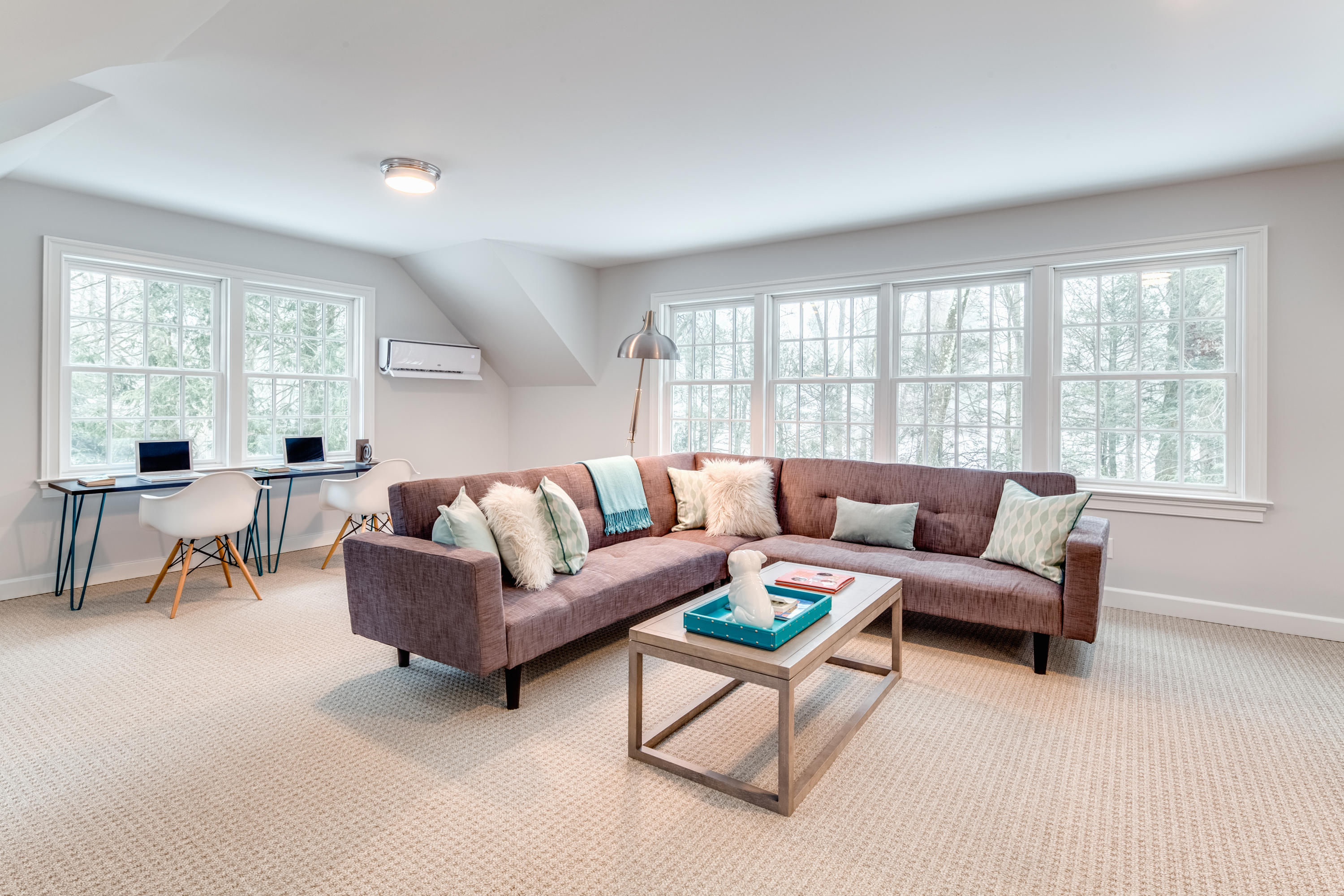 61 Juniper Road New Canaan, CT 06840 - Photo 14 of 17 a living room with furniture and a large window