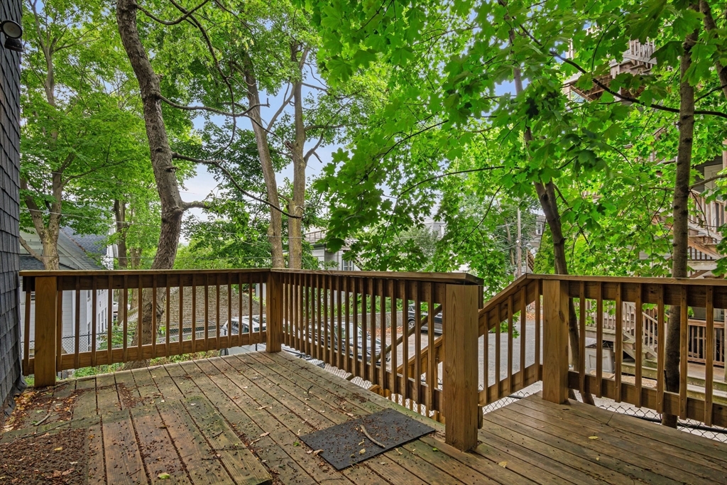 35 Oak Avenue, Unit 1 Worcester, MA 01605 - Photo 19 of 25 a view of wooden deck