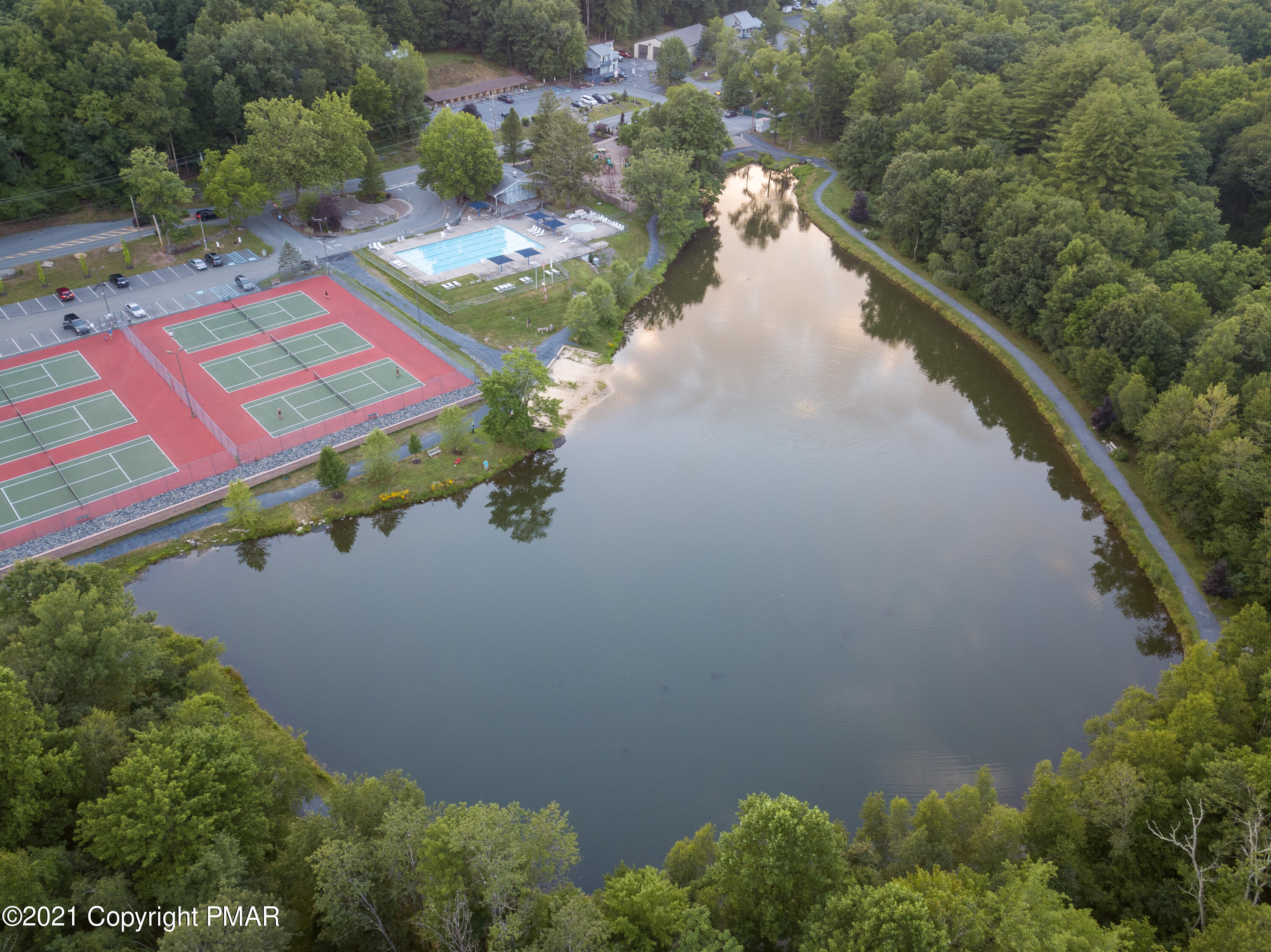 119 Canterbury Road Bushkill, PA 18324 - Photo 55 of 55 small lake w/walking trail